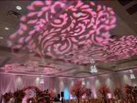 GOBO PATTERNS ON CEILING
